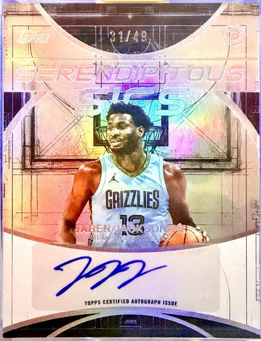 Jaren Jackson Jr. #SS-JJ
