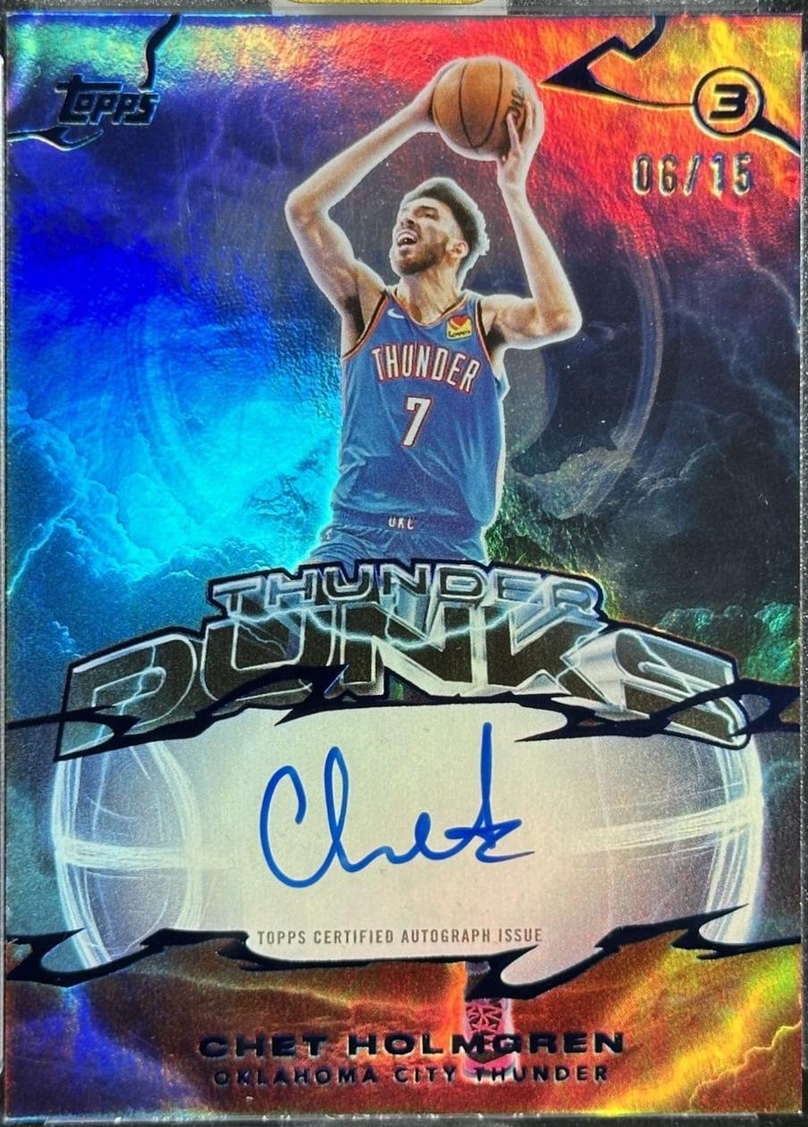 Chet Holmgren [Blue] #TD-CH