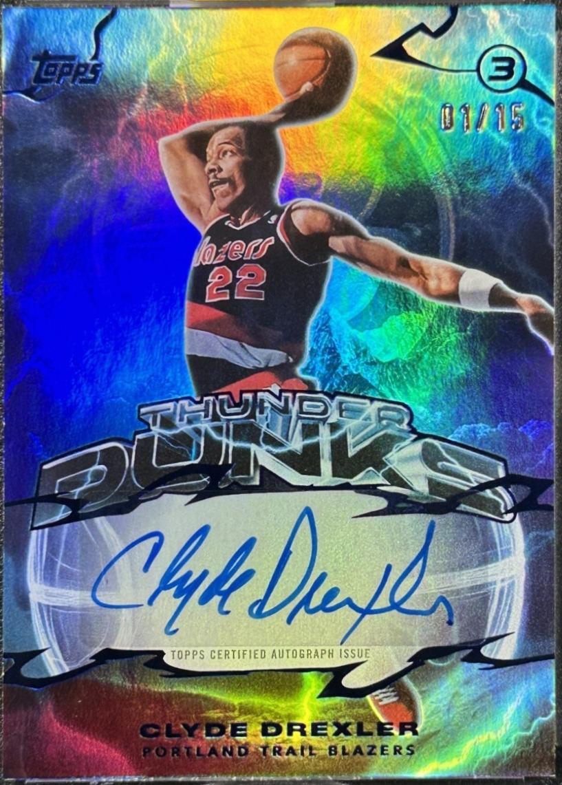 Clyde Drexler [Blue] #TD-CD
