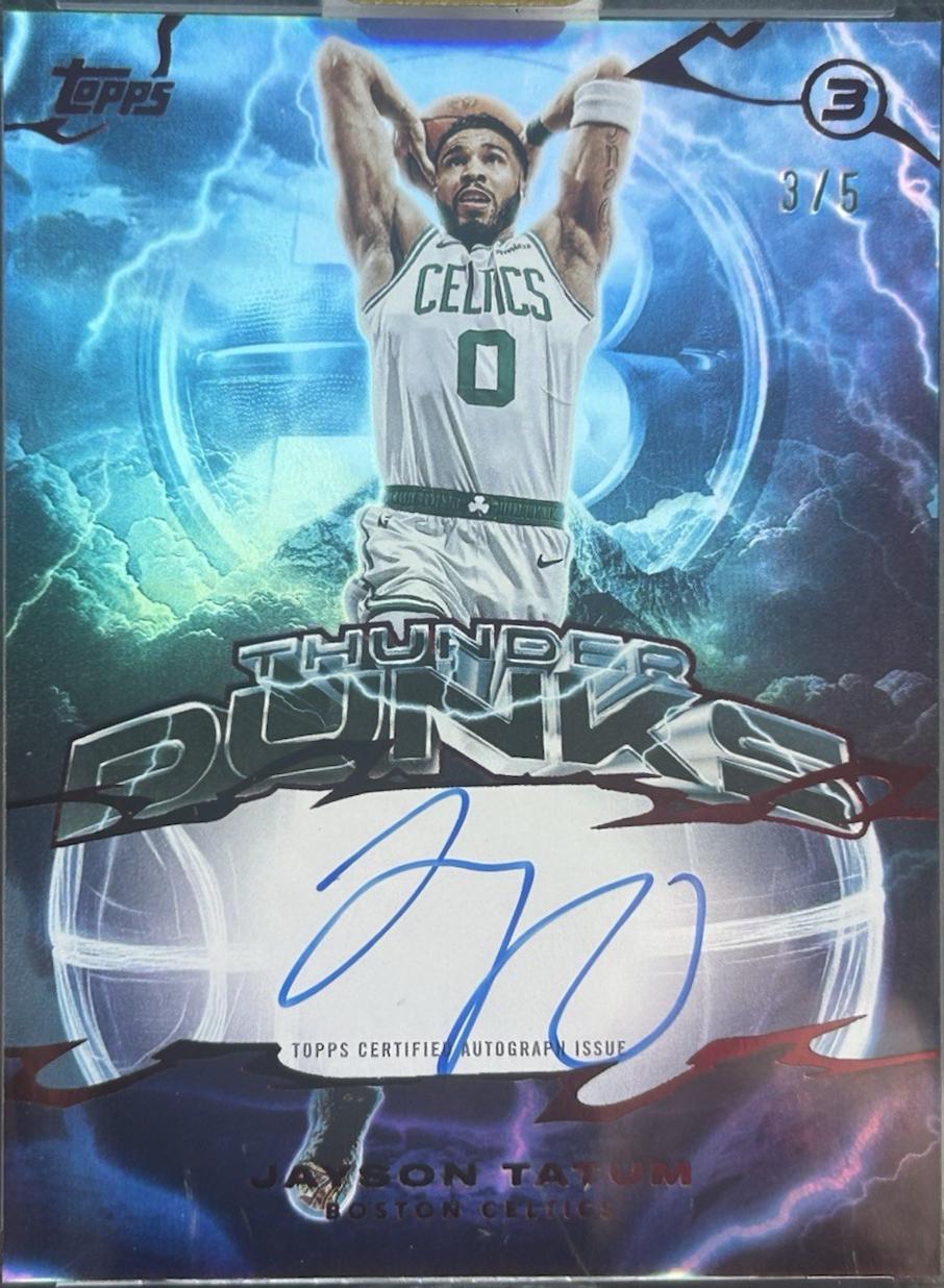 Jayson Tatum [Red] #TD-JT