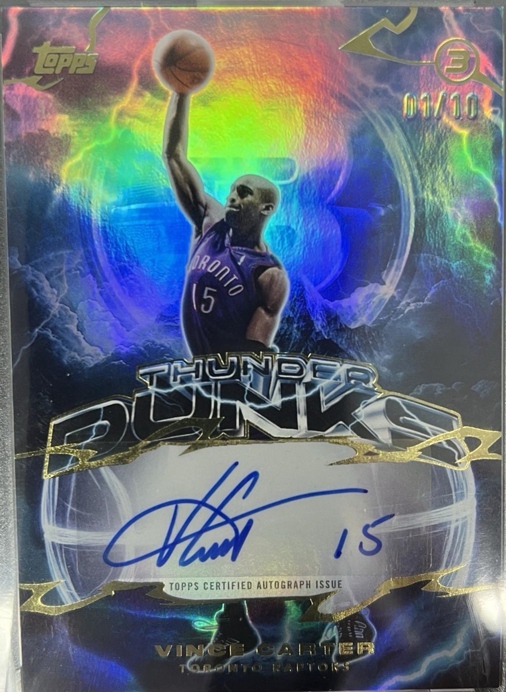 Vince Carter [Gold] #TD-VC