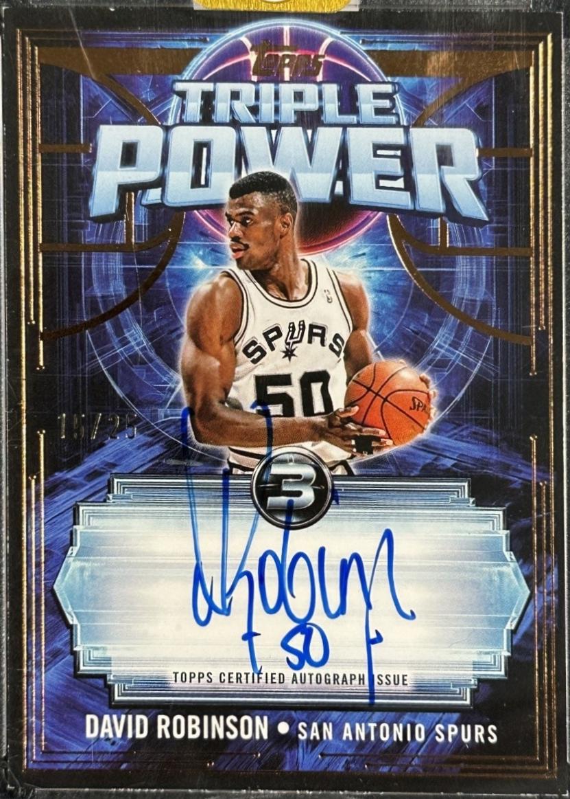 David Robinson [Bronze] #TP-DRO