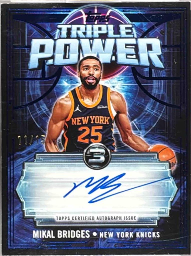 Mikal Bridges [Blue] #TP-MB