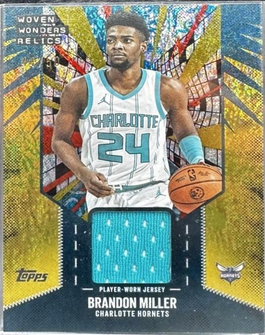Brandon Miller [Holo Gold Foil] #WW-BM