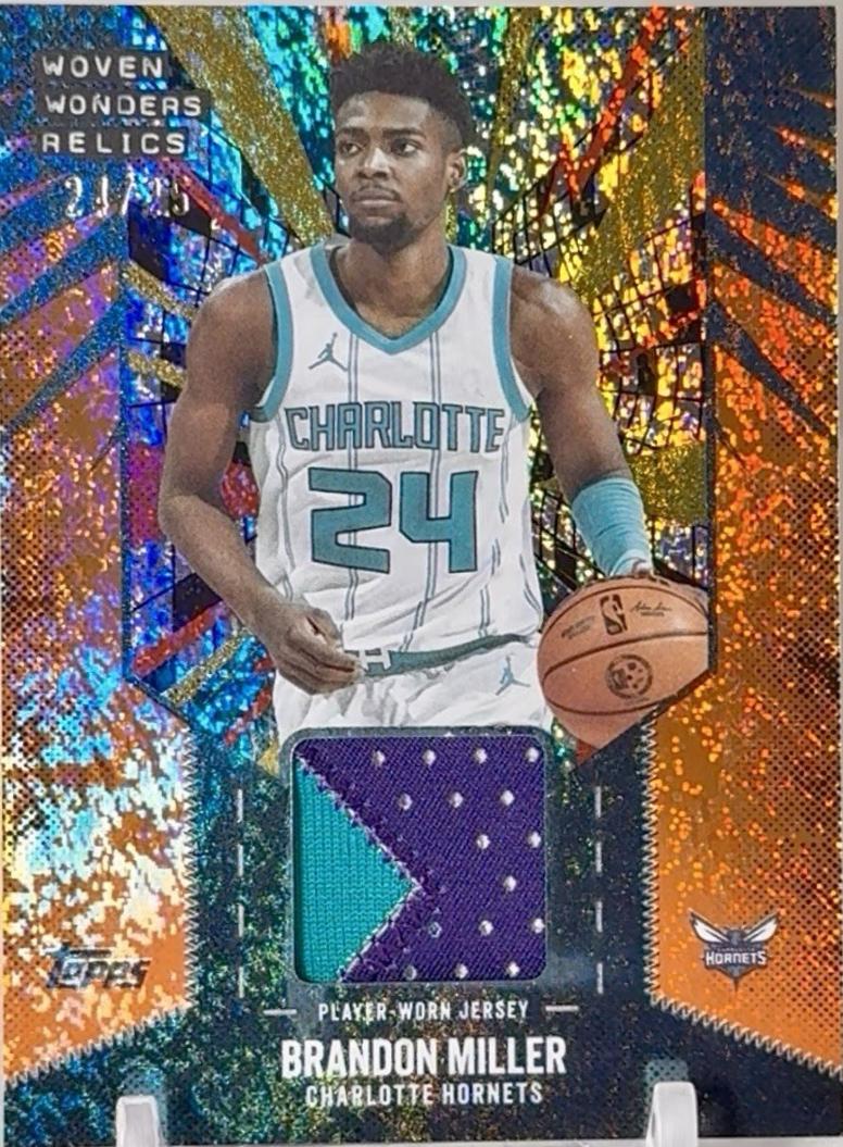 Brandon Miller [Holo Orange Foil] #WW-BM