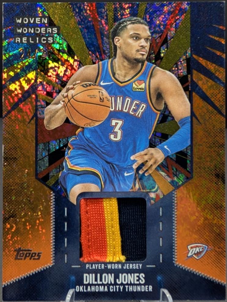 Dillon Jones [Holo Orange Foil] #WW-DJ