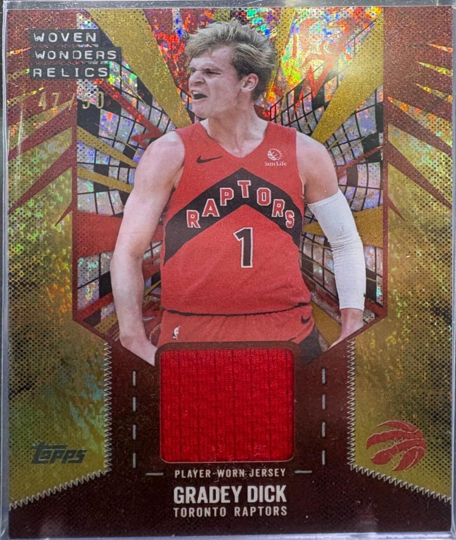 Gradey Dick [Holo Gold Foil] #WW-GD