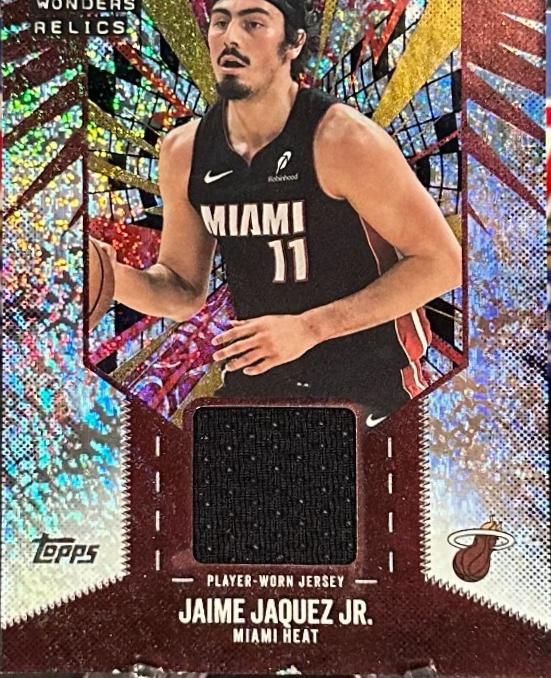 Jaime Jaquez Jr. [Holo Black Foil] #WW-JJ
