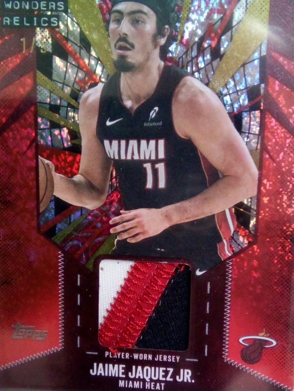 Jaime Jaquez Jr. [Holo Red Foil] #WW-JJ