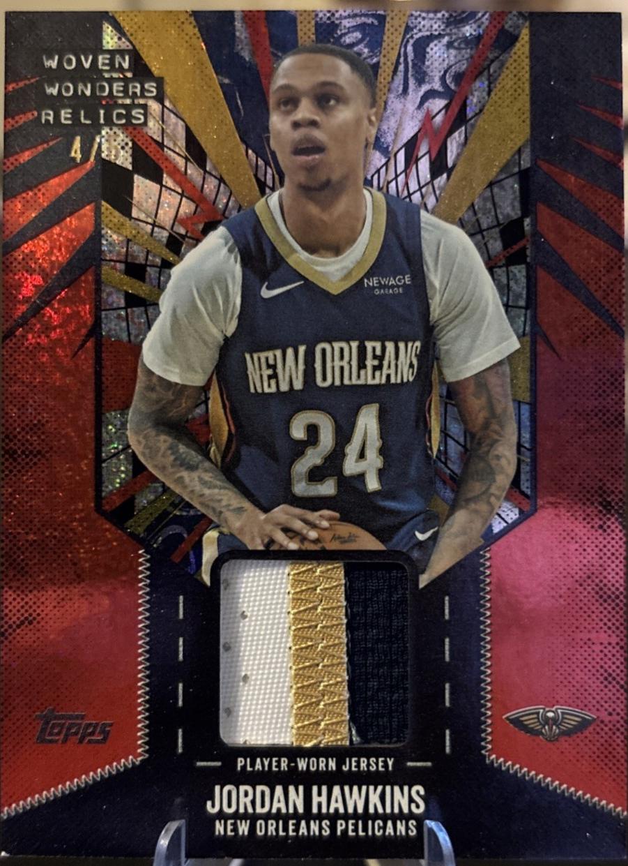 Jordan Hawkins [Holo Red Foil] #WW-JW