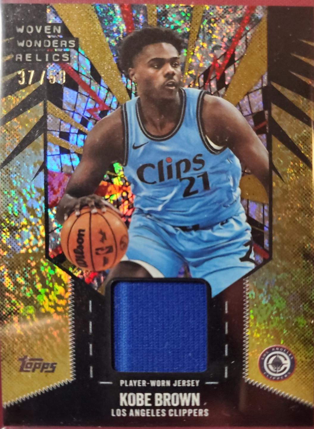 Kobe Brown [Holo Gold Foil] #WW-KB