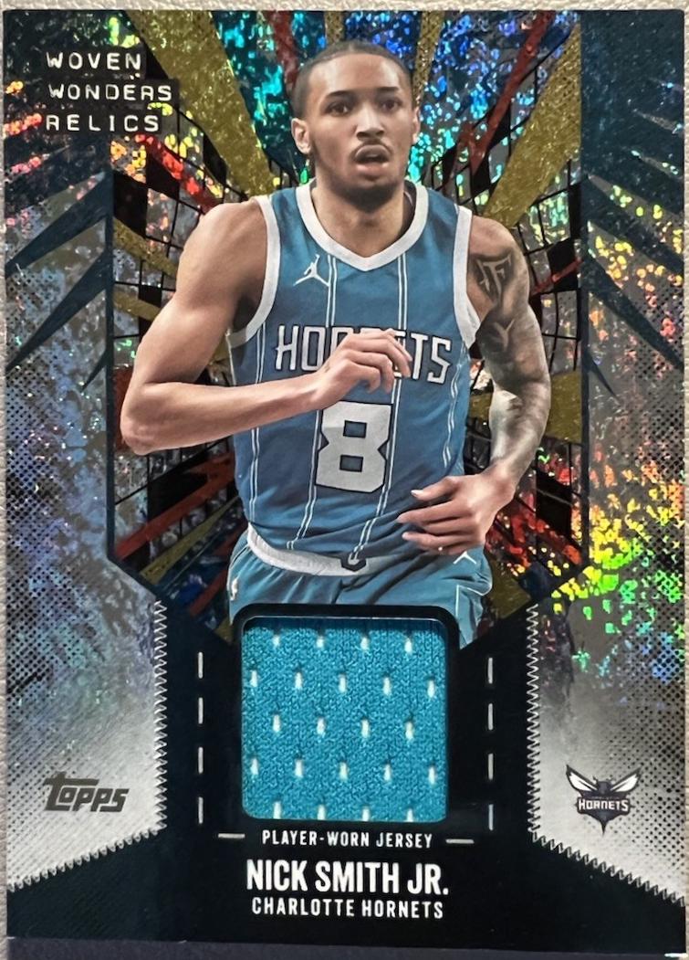 Nick Smith Jr. [Holo Platinum Foil] #WW-NS