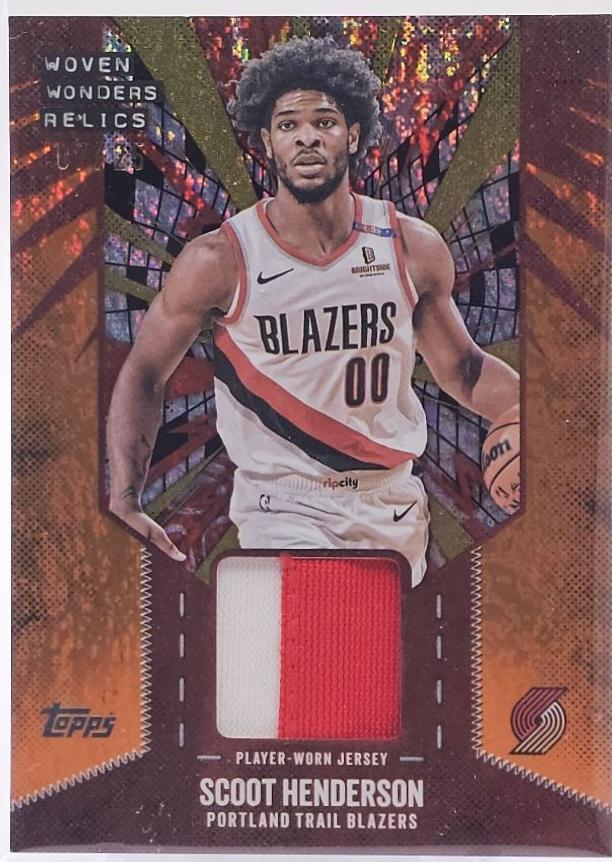 Scoot Henderson [Holo Orange Foil] #WW-SH