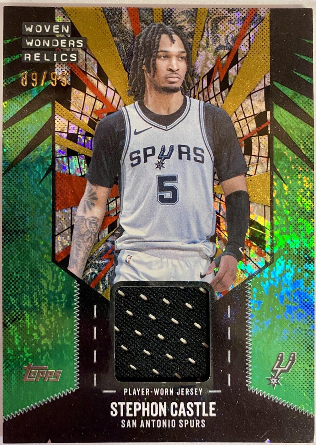 Stephon Castle [Holo Green Foil] #WW-SC