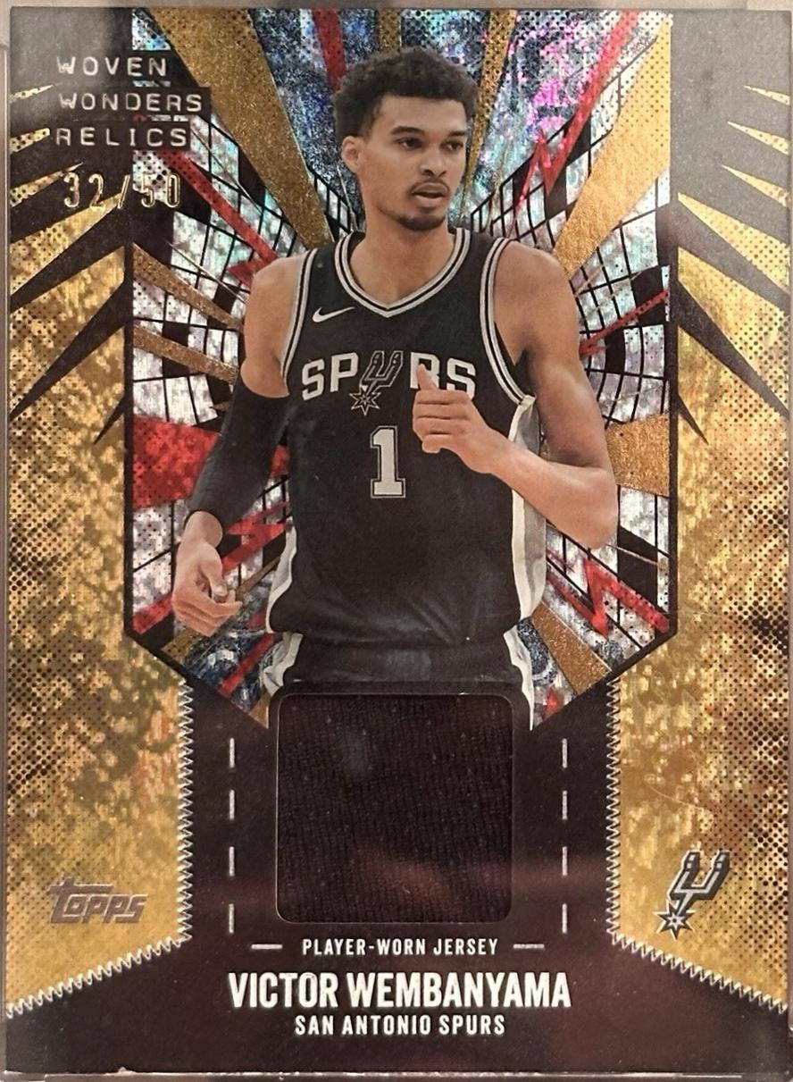 Victor Wembanyama [Holo Gold Foil] #WW-VW