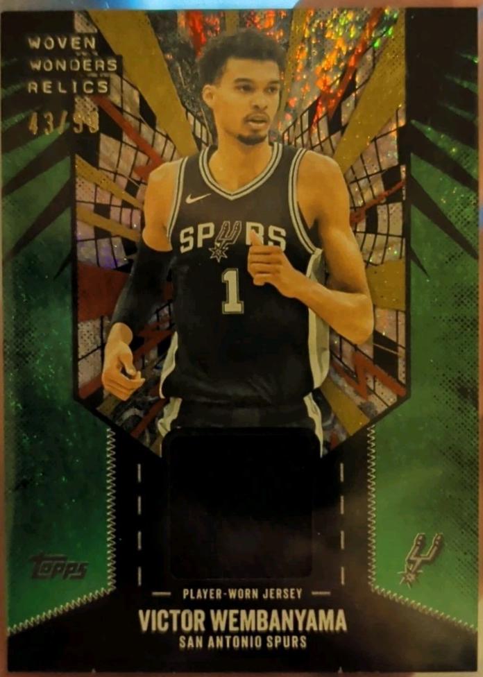 Victor Wembanyama [Holo Green Foil] #WW-VW