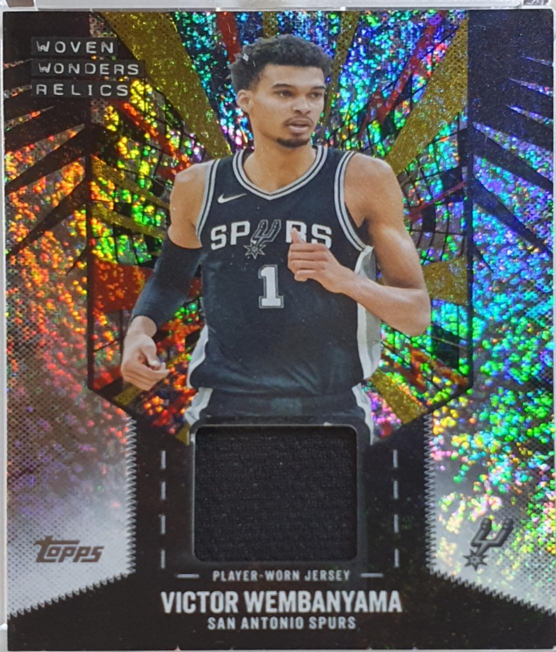 Victor Wembanyama [Holo Platinum Foil] #WW-VW