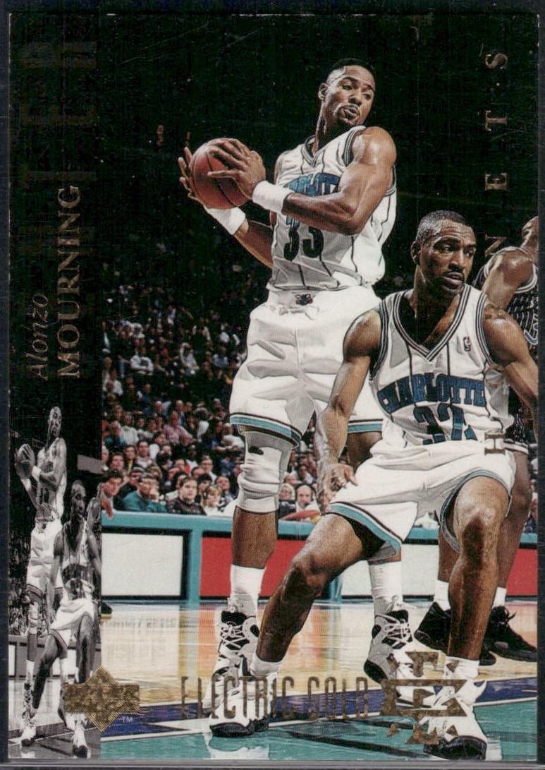 Alonzo Mourning [Electric Court Gold] #145