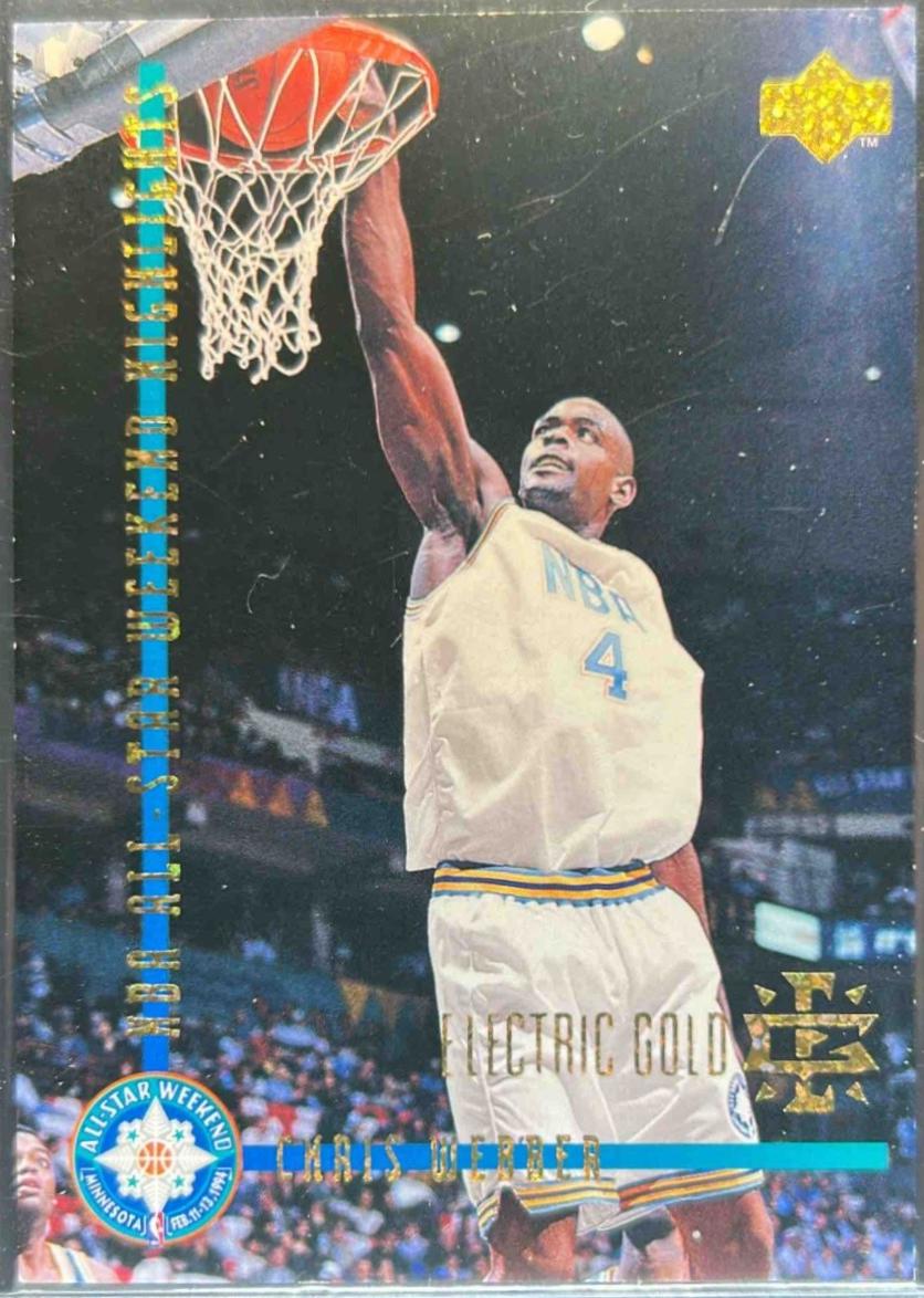 Chris Webber  [Electric Court Gold] #186