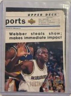 Chris Webber [Electric Gold] #207