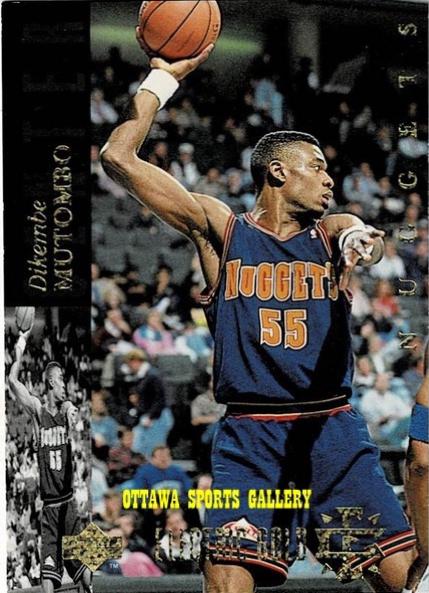 Dikembe Mutombo [Electric Court Gold] #150