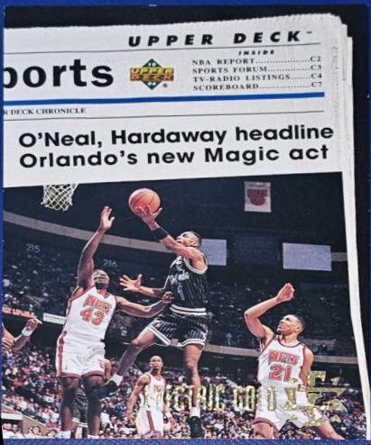 Hardaway, O'Neal [Electric Gold] #217