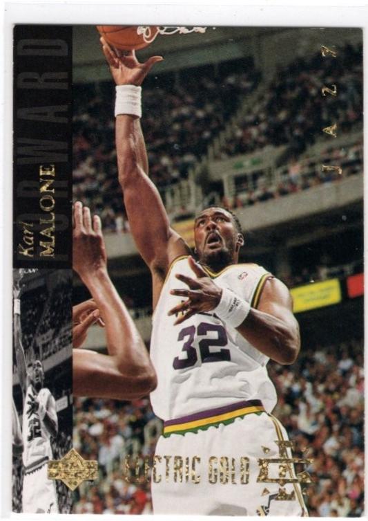 Karl Malone [Electric Court Gold] #152