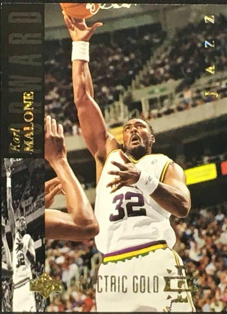Karl Malone [Electric Gold] #152