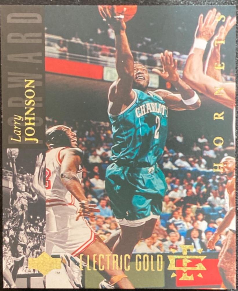 Larry Johnson [Electric Court Gold] #57