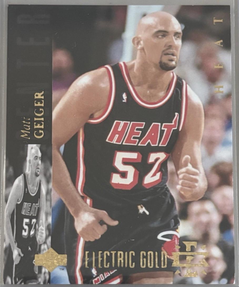 Matt Geiger [Electric Court Gold] #135