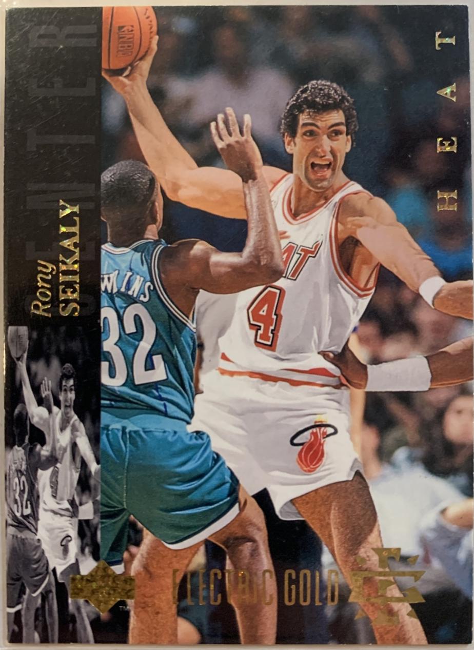 Rony Seikaly [Electric Court Gold] #97