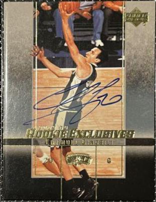 Emanuel Ginobili [Autograph] #A38
