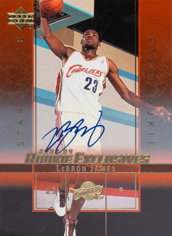 LeBron James [Autograph] #A1