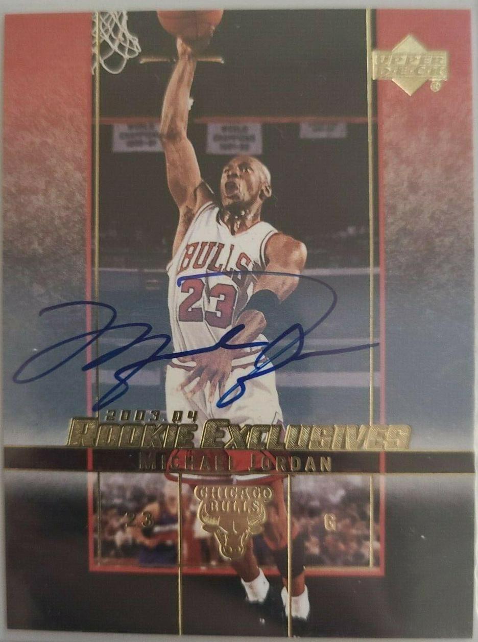 Michael Jordan [Autograph] #A60