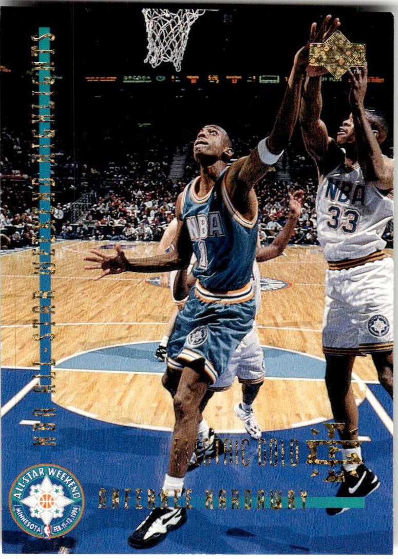 Anfernee Hardaway [Electric Court Gold] #188
