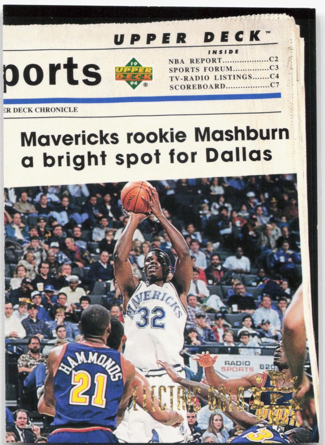 Dallas Mavericks [Electric Court Gold] #204
