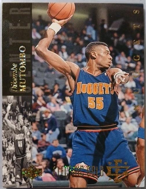 Dikembe Mutombo [Electric Court Gold] #150