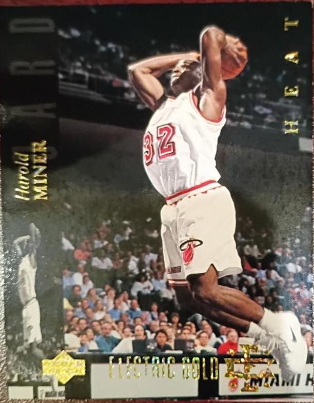 Harold Miner [Electric Court Gold] #129