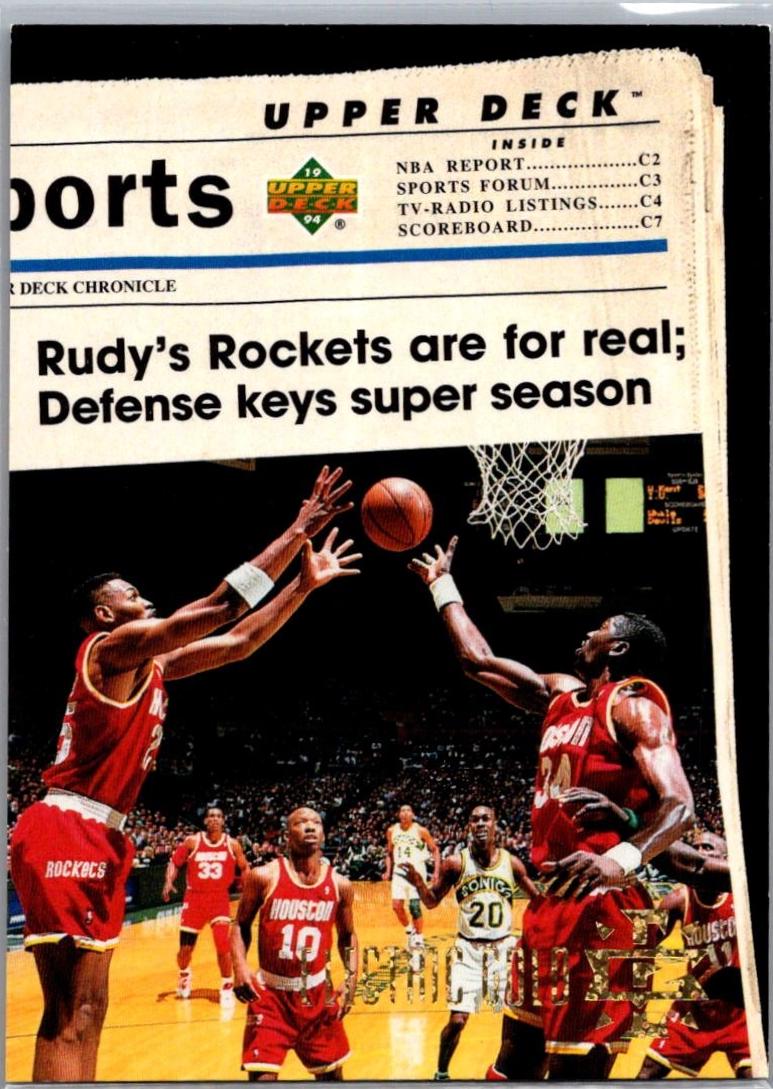 Houston Rockets [Electric Court Gold] #208