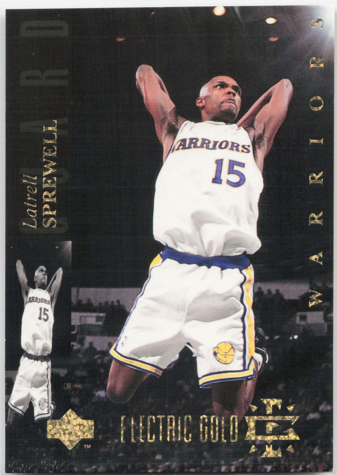 Latrell Sprewell [Electric Court Gold] #21