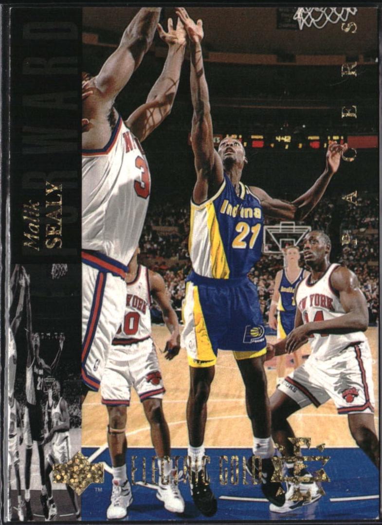 Malik Sealy [Electric Court Gold] #114