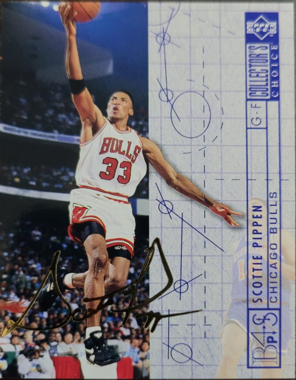 Scottie Pippen [Gold Signature] #375