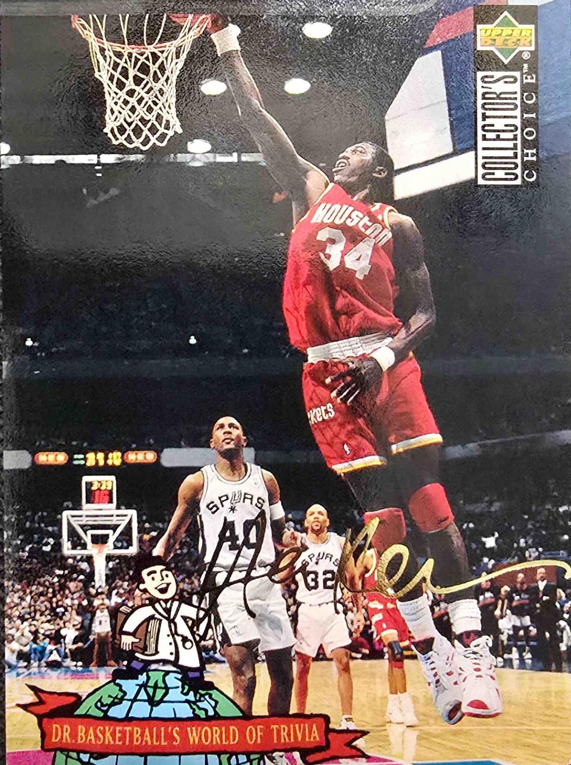 Hakeem Olajuwon [German Gold Signature] #399
