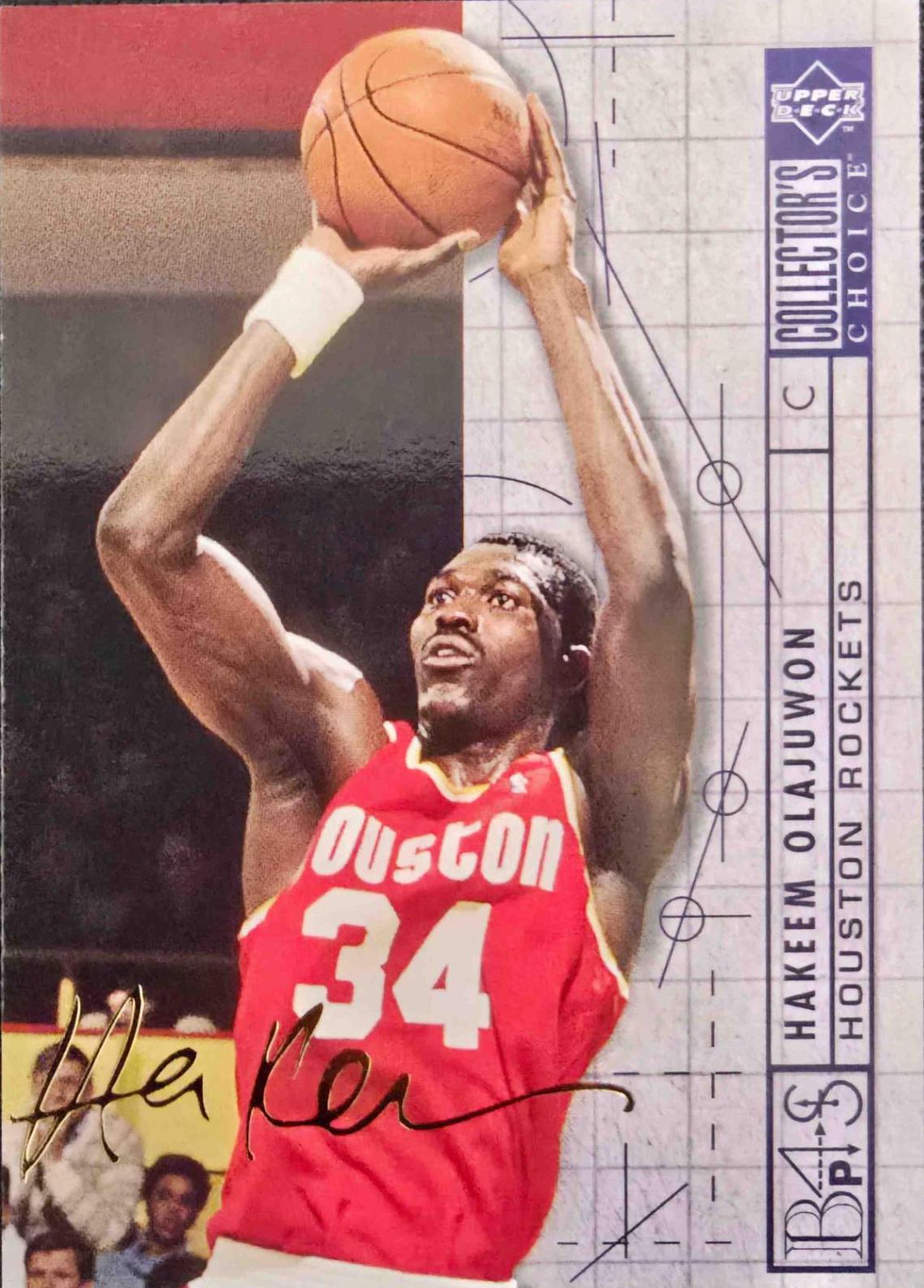 Hakeem Olajuwon [Japanese Gold Signature] #381