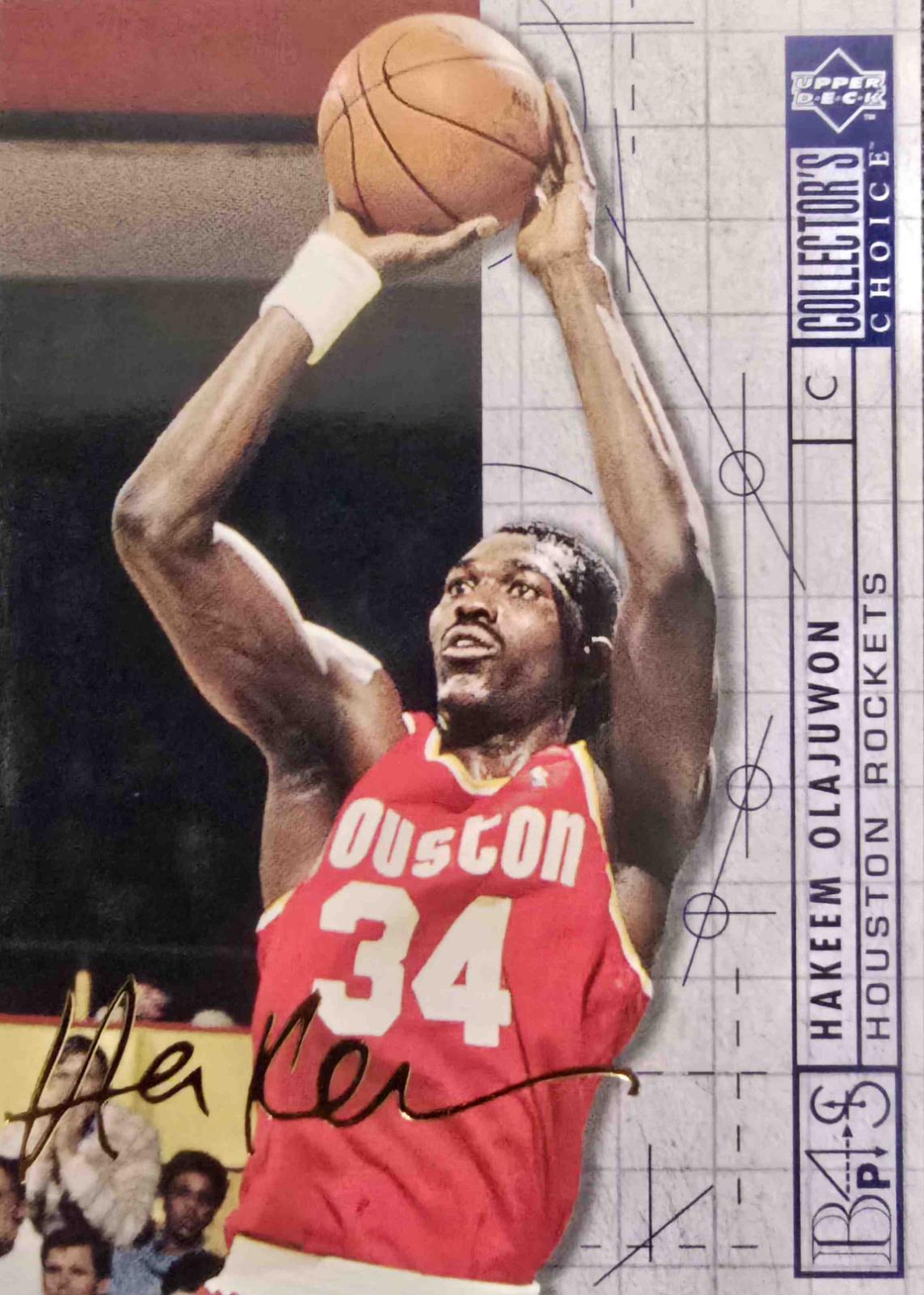 Hakeem Olajuwon [French Gold Signature] #381