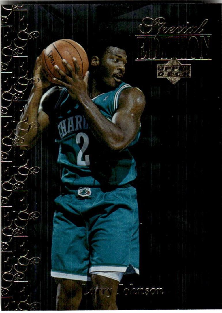 Larry Johnson [Electric Court Gold] #SE9