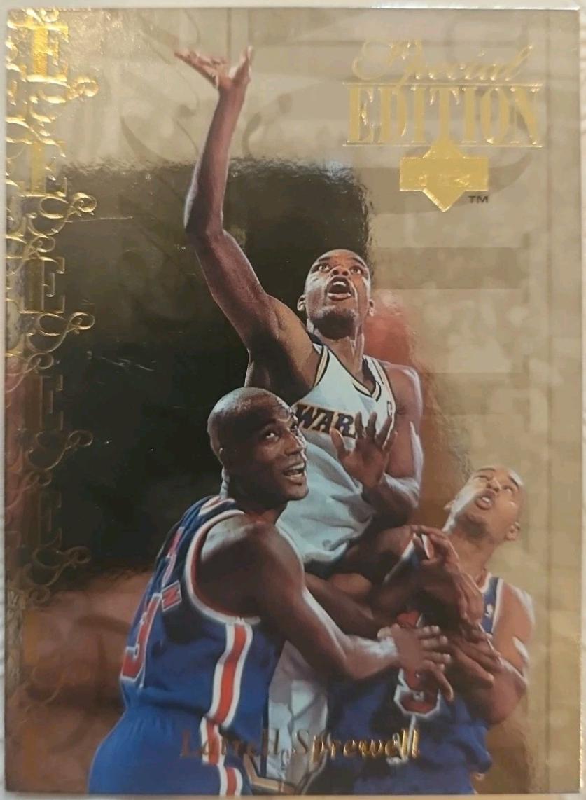 Latrell Sprewell [Electric Court Gold] #SE117