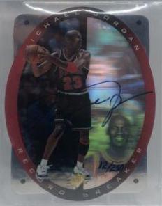 Michael Jordan [Record Breaker Auto D G Only] #R1