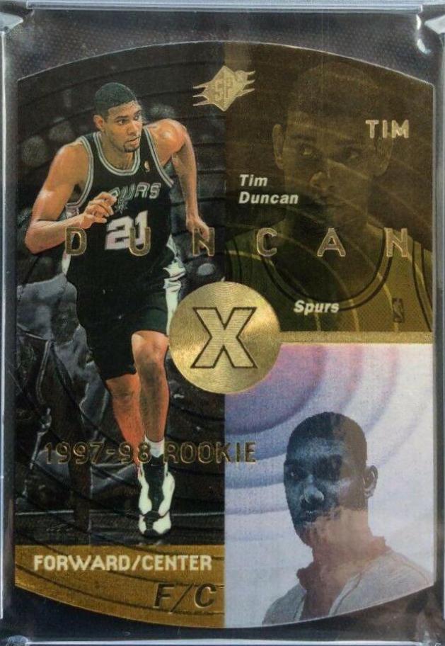 Tim Duncan [Gold] #37