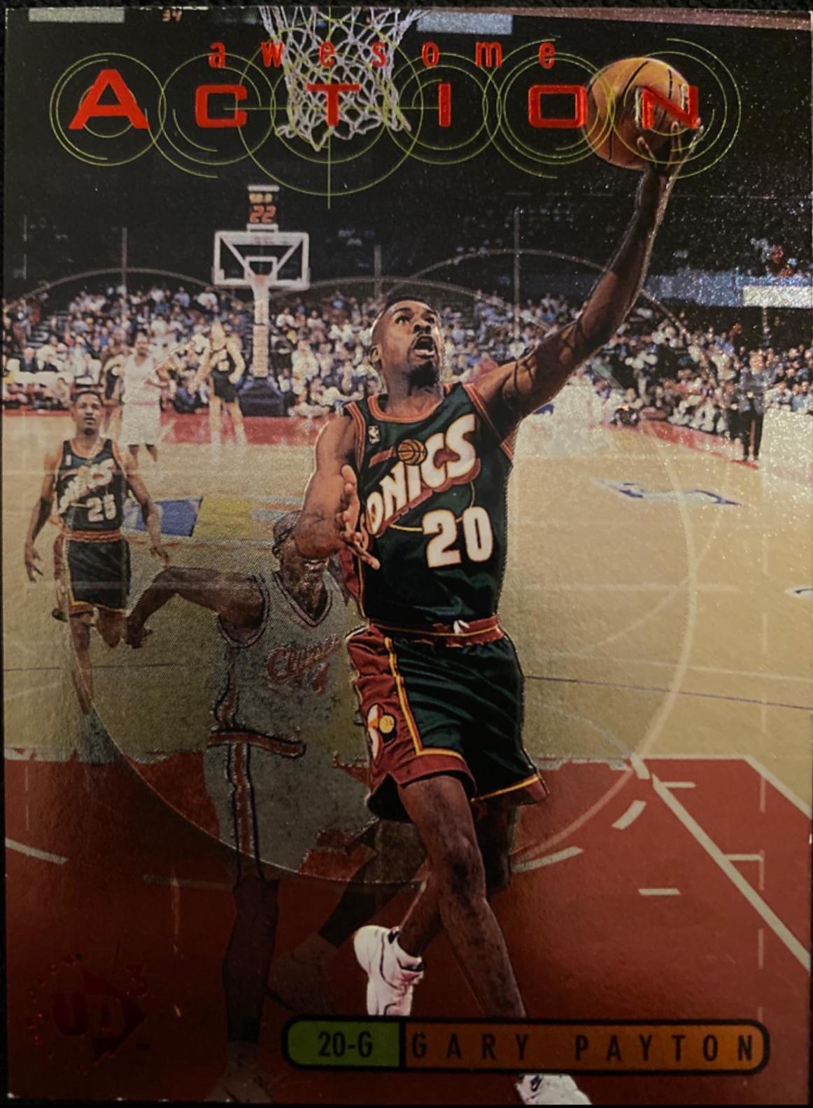 Gary Payton [Awesome Action] #A17